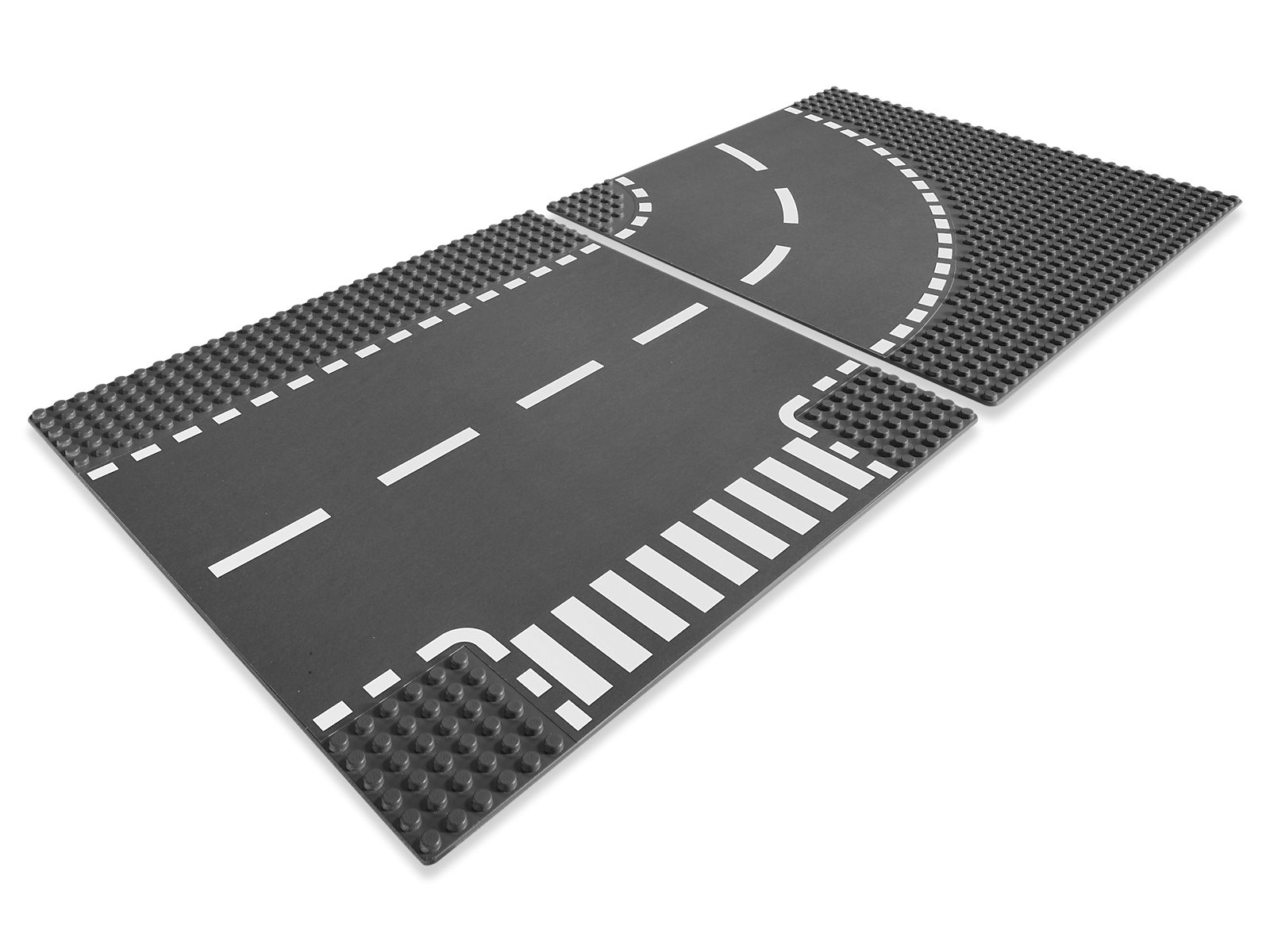 Main image of LEGO T-Junction & Curved Road Plates (7281-1)