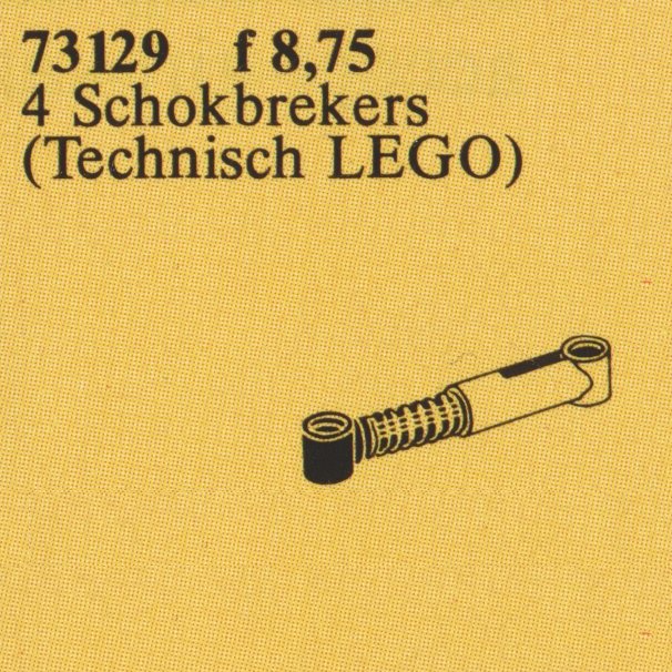 LEGO Four TECHNIC Shocks