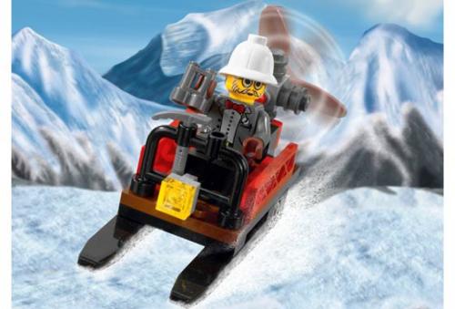 Main image of LEGO Mountain Sleigh (Kabaya Promotional) (7423-2)