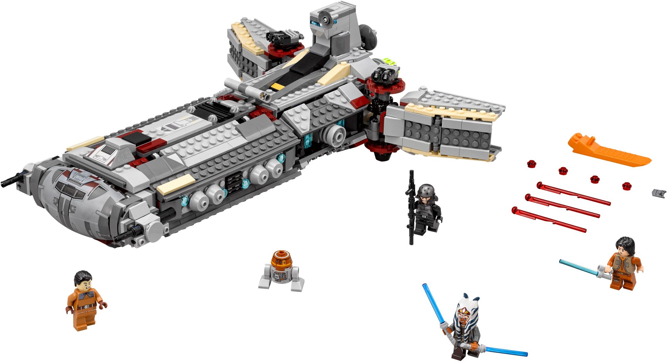 Main image of LEGO Rebel Combat Frigate (75158-1)