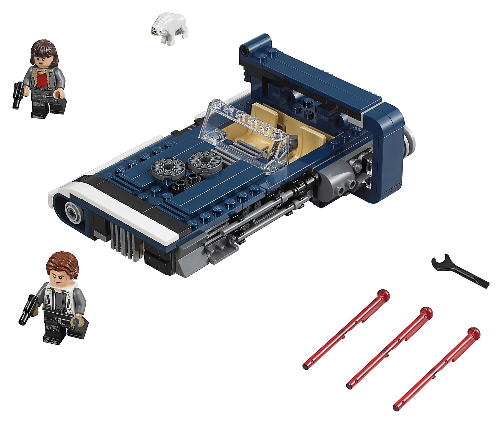 Main image of LEGO Han Solo's Landspeeder (75209-1)