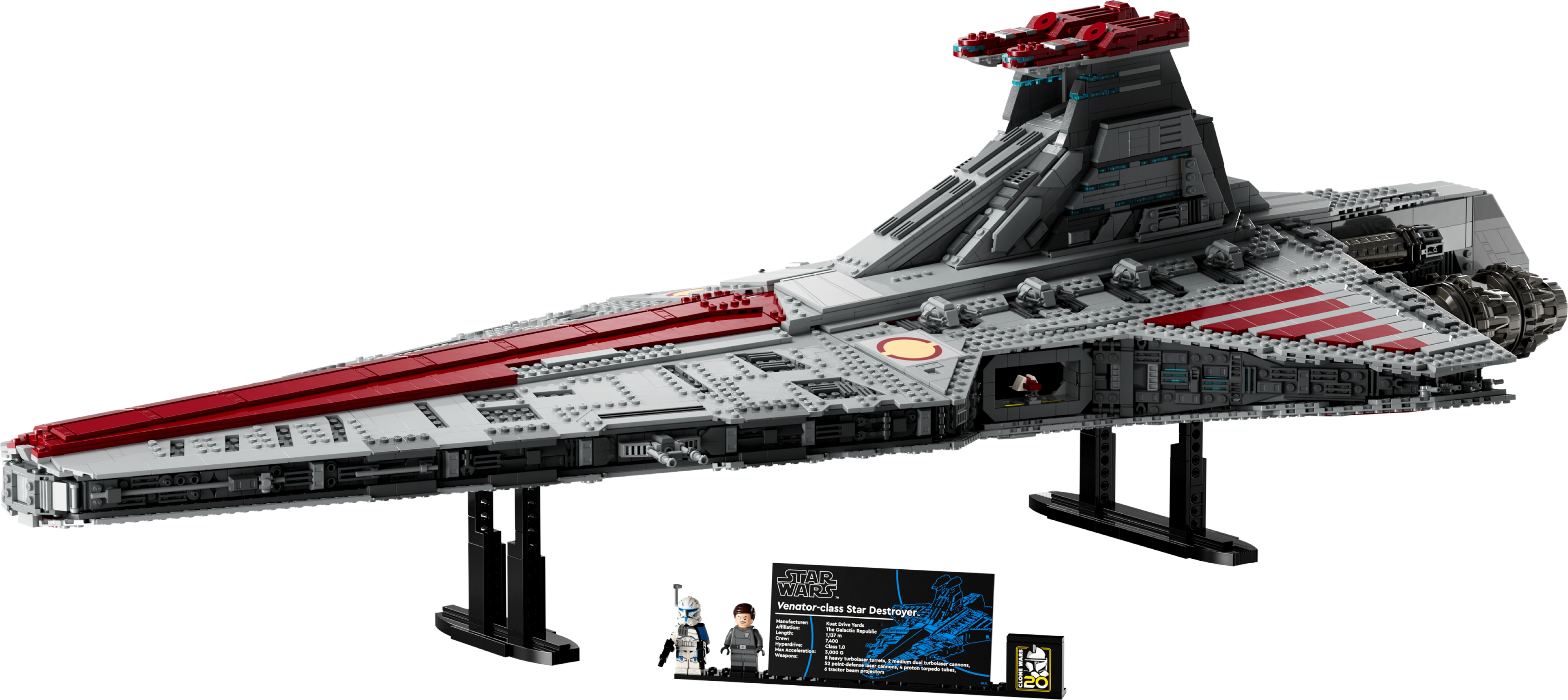 Main image of LEGO Venator-Class Republic Attack Cruiser (75367-1)