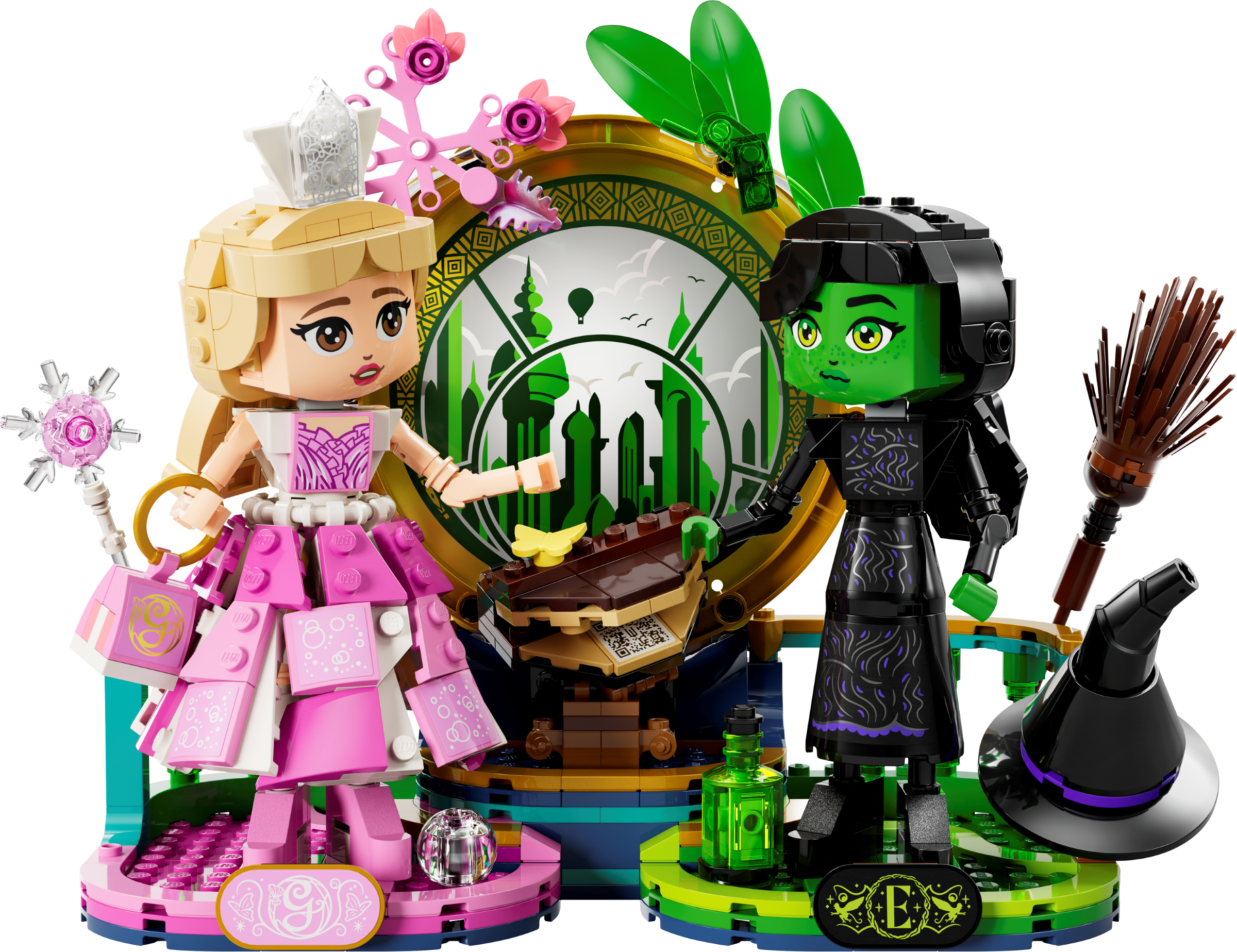 Elphaba & Glinda Figures