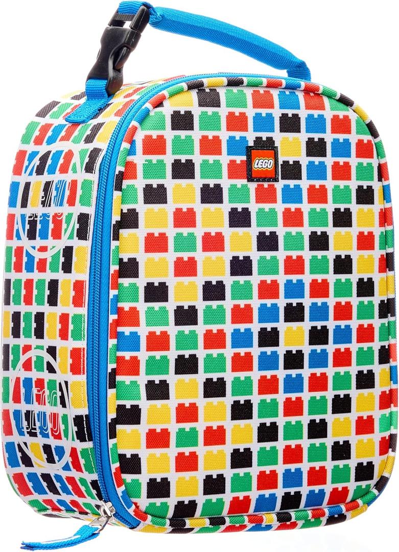 LEGO 757894517472 Chequered Brick Lunch Bag box