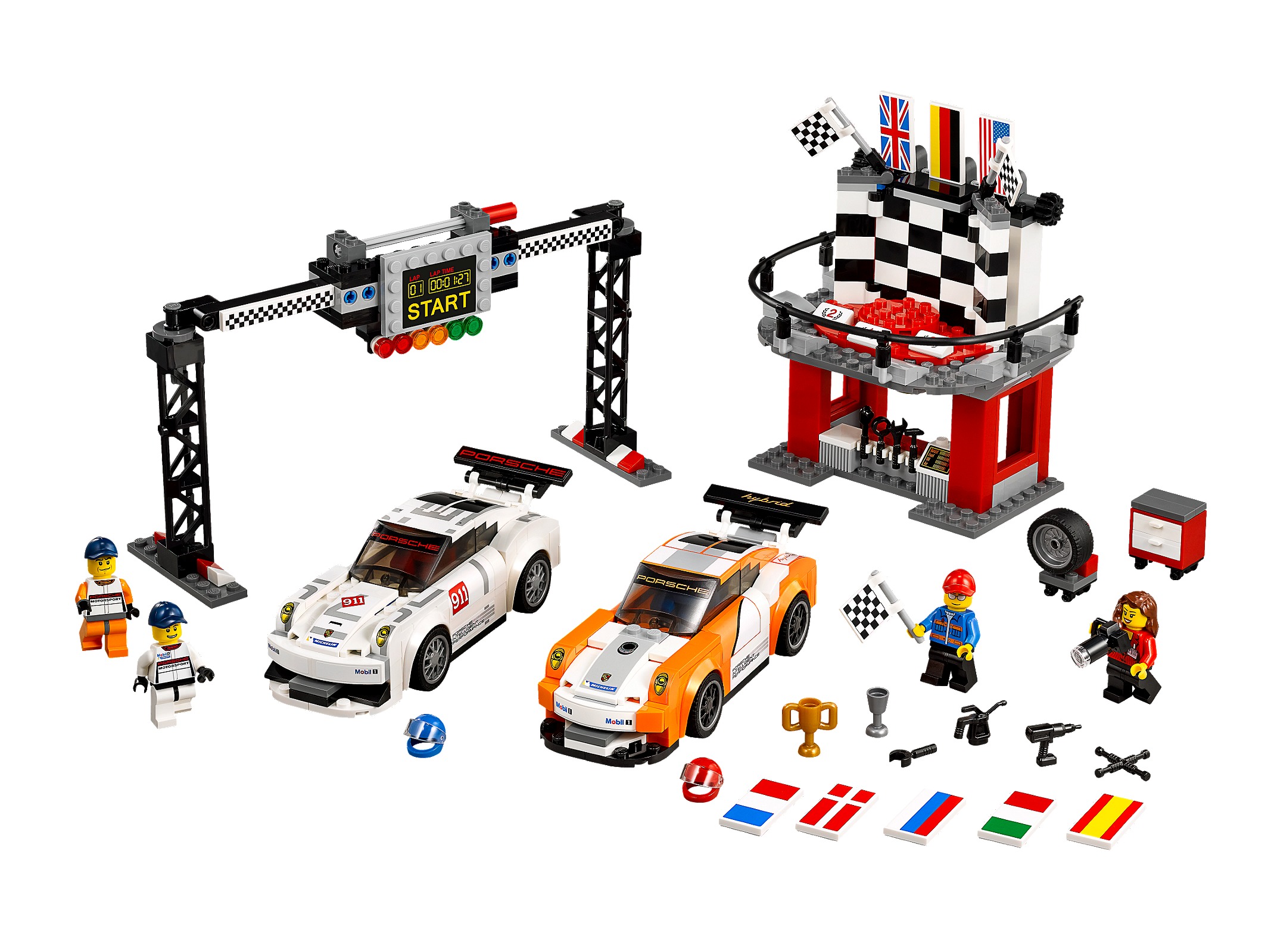 Main image of LEGO Porsche 911 GT Finish Line (75912-1)