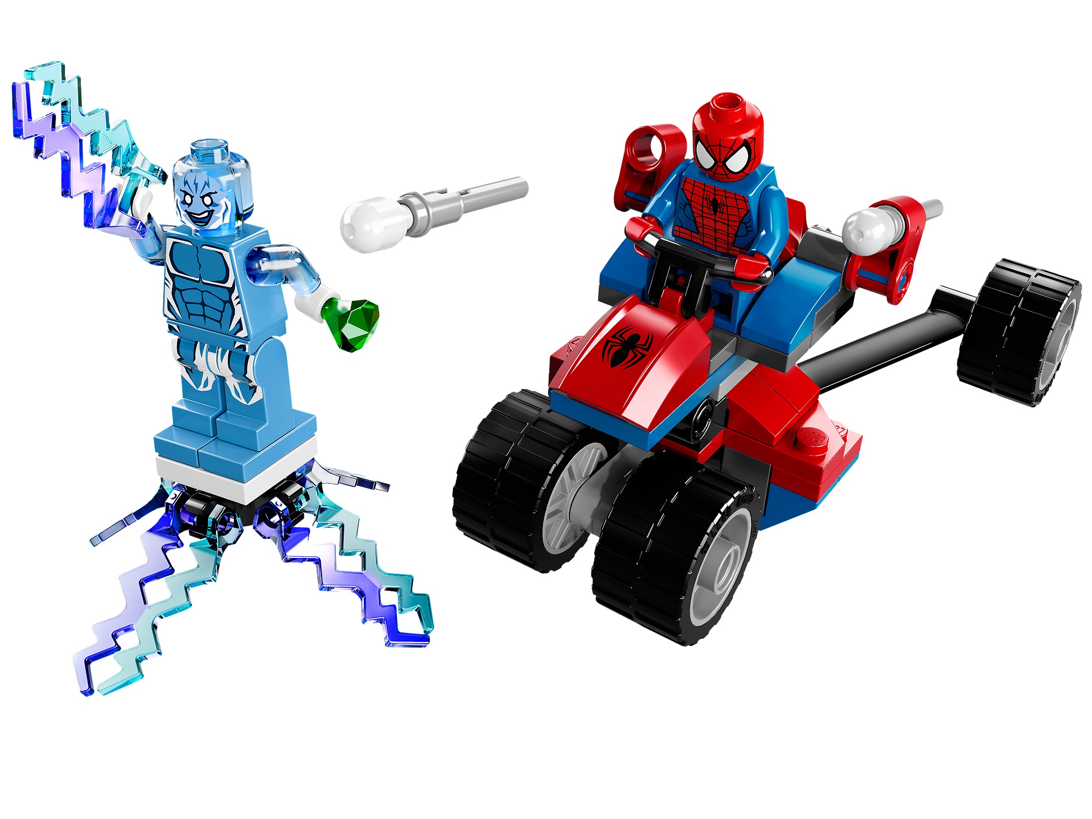 Main image of LEGO Spider-Trike vs. Electro (76014-1)