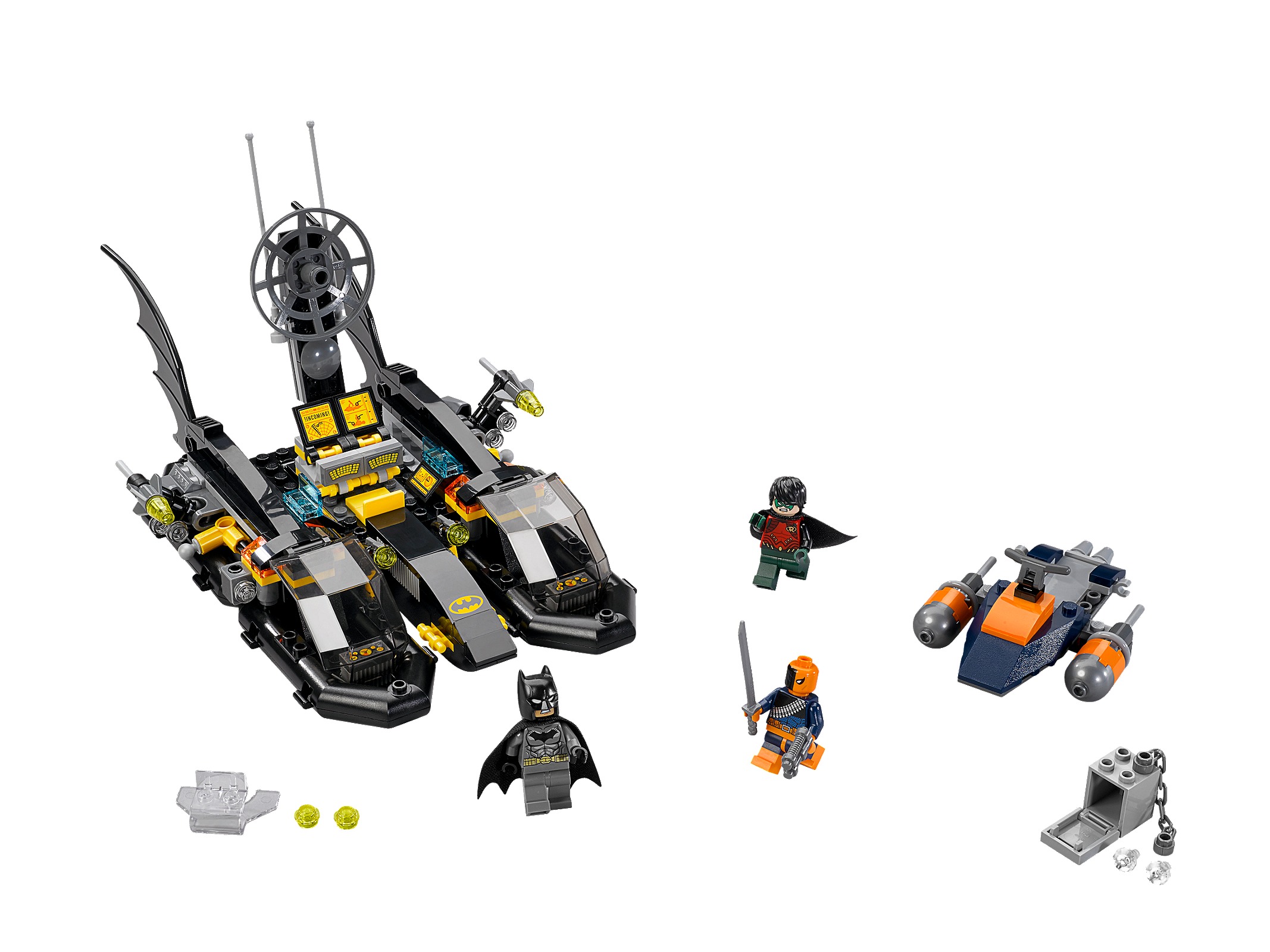 Main image of LEGO Batboat Harbor Pursuit (76034-1)