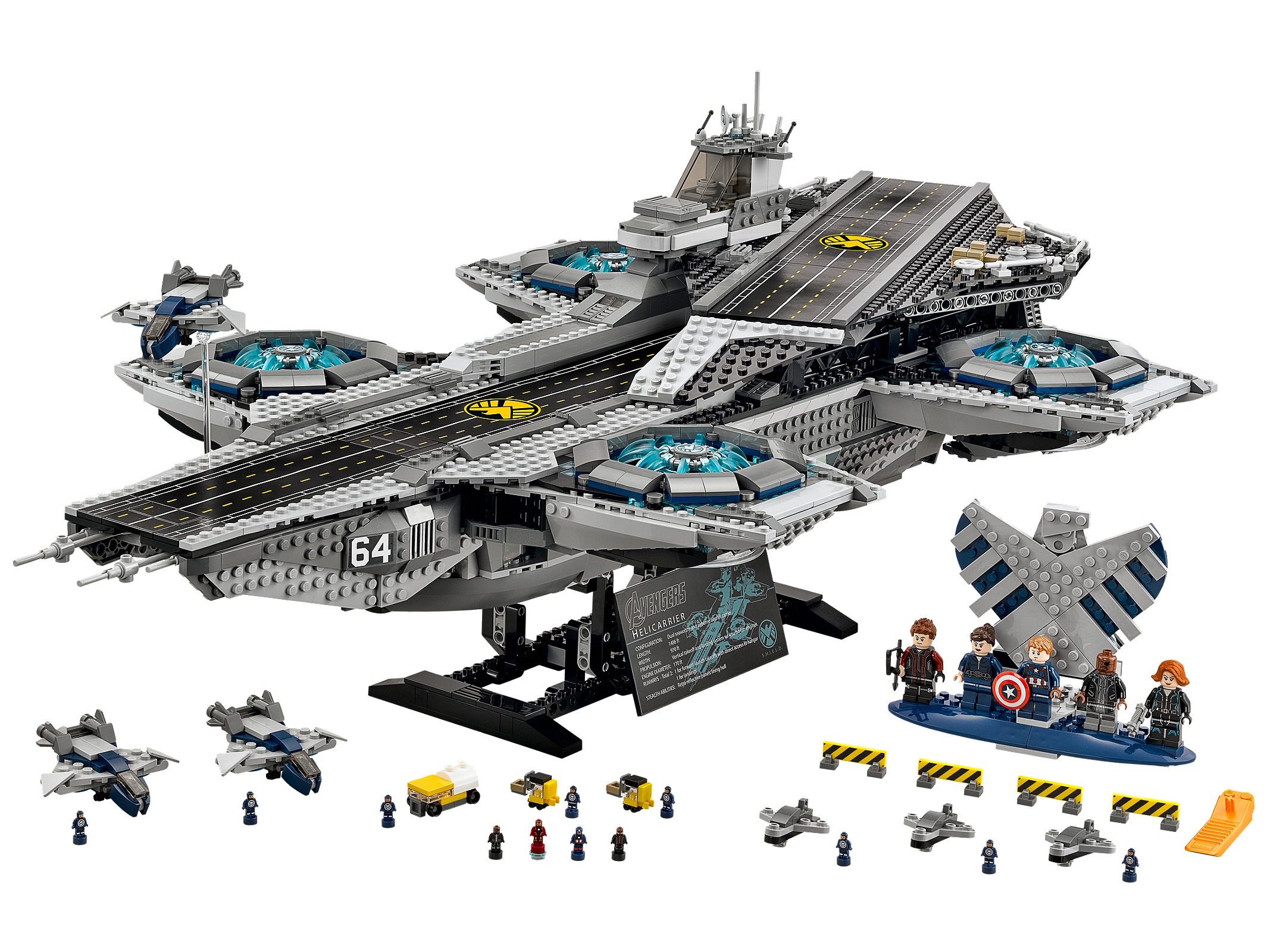 Main image of LEGO The SHIELD Helicarrier (76042-1)