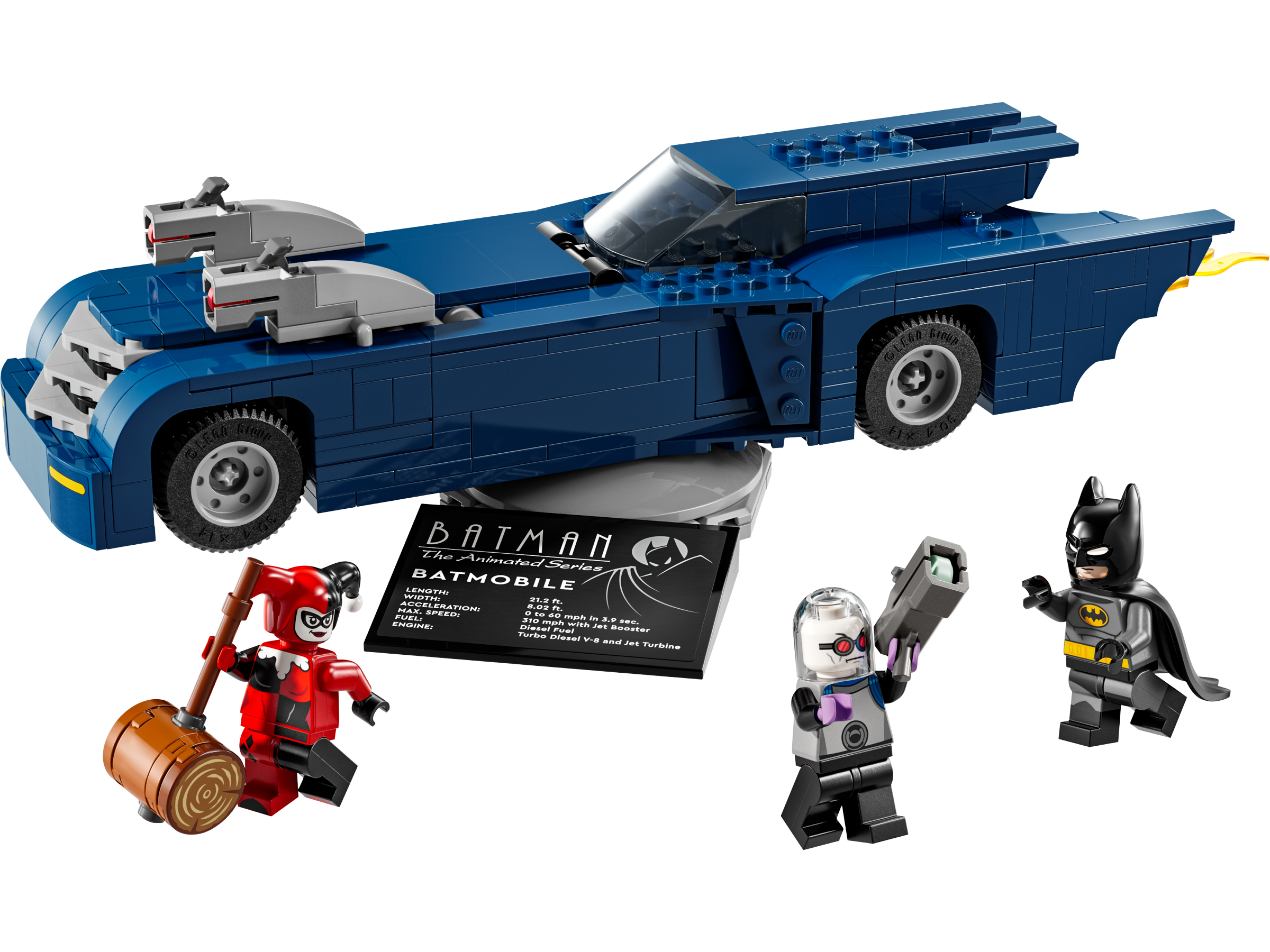 Main image of LEGO Batman with the Batmobile vs Harley Quinn and Mr. Freeze (76274-1)