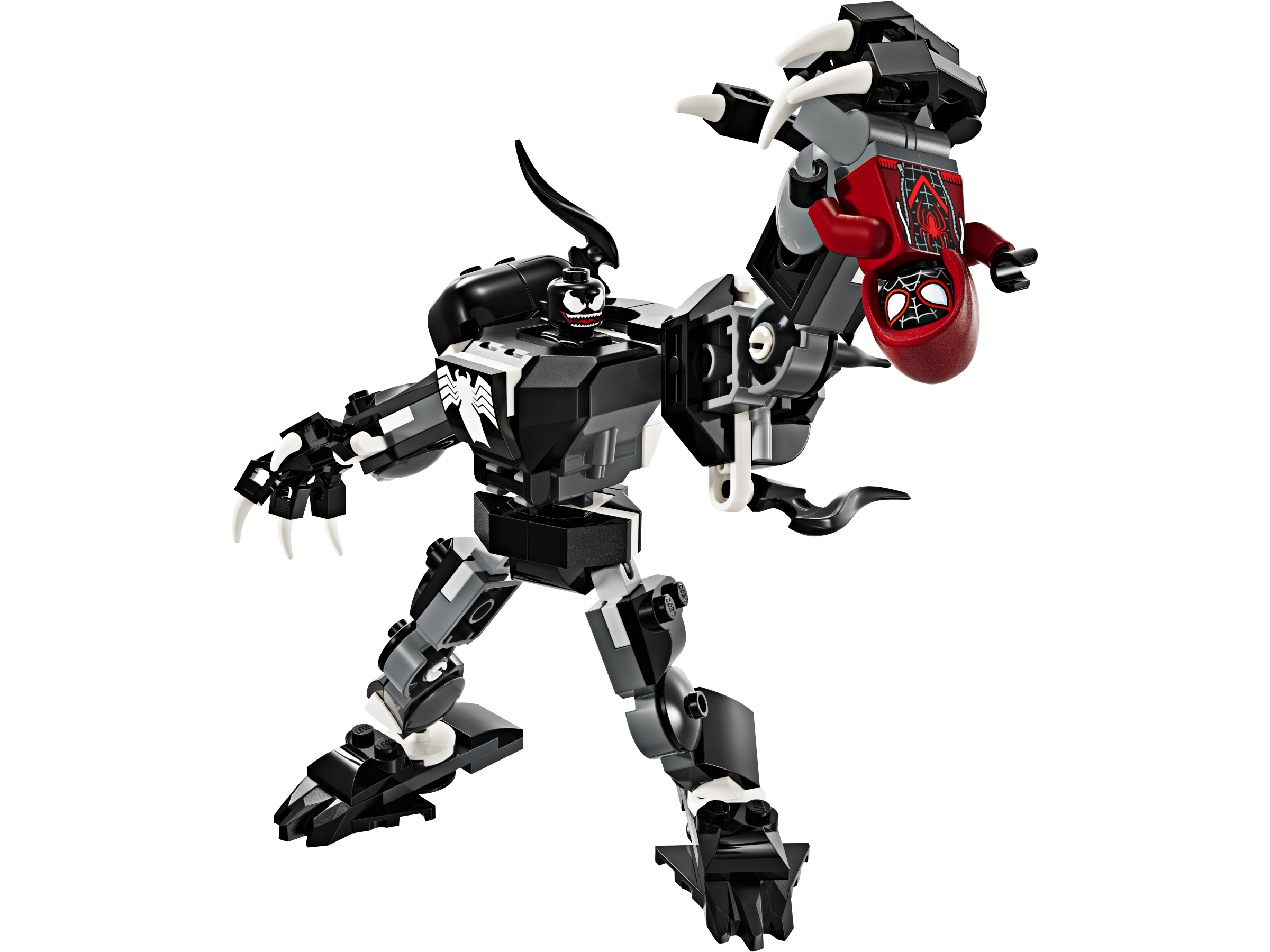 Venom Mech Armour vs. Miles Morales