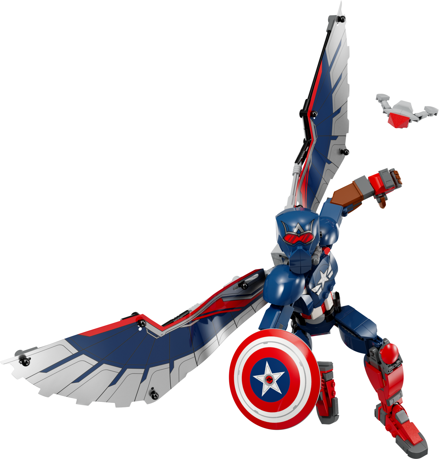 Main image of LEGO New Captain America Construction Figure (76296-1)