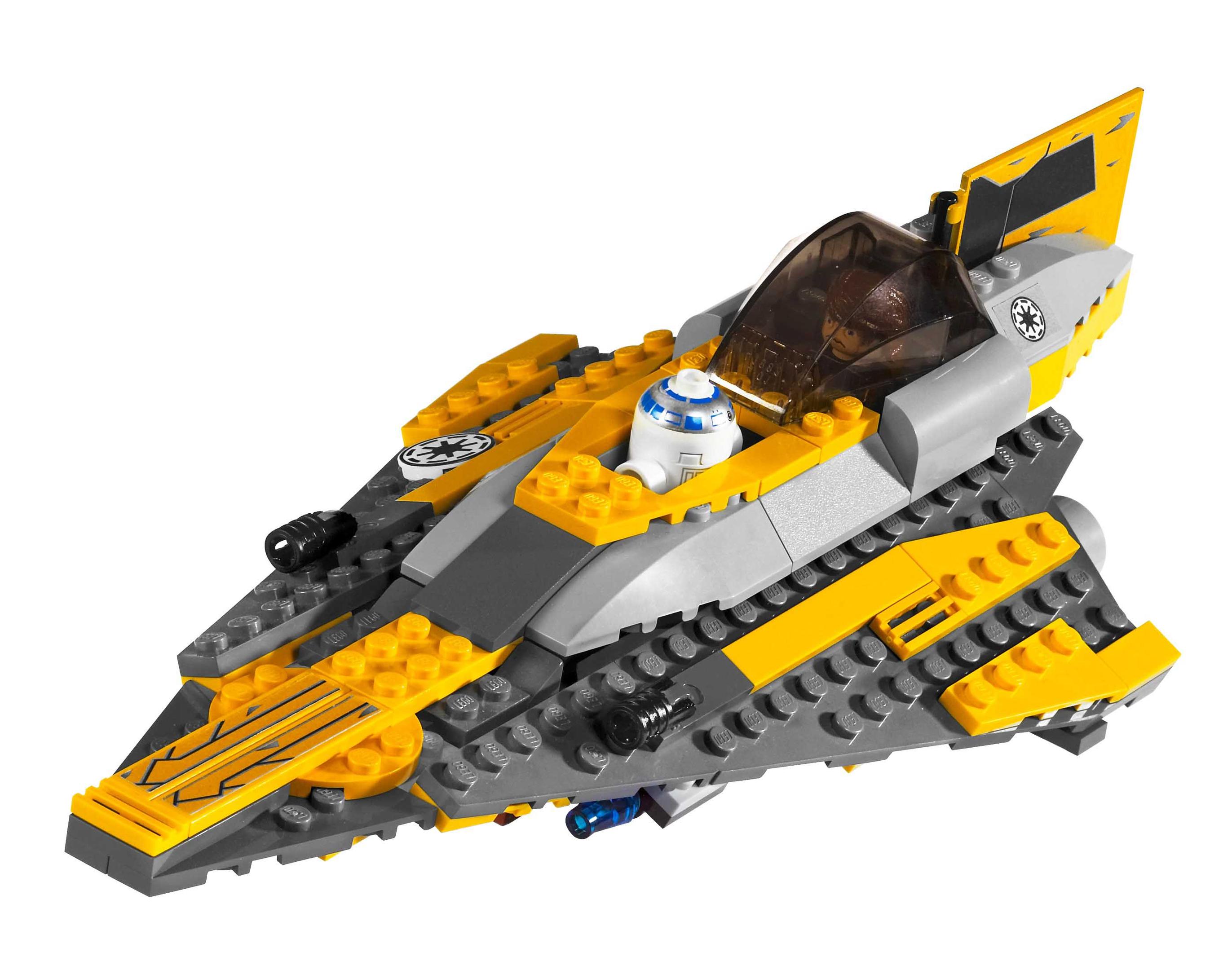 Main image of LEGO Anakin's Jedi Starfighter Clone Wars White Box (7669-2)