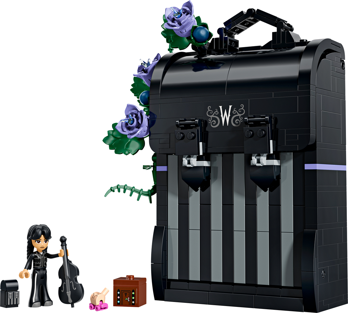 LEGO 76787 Wednesday Backpack box