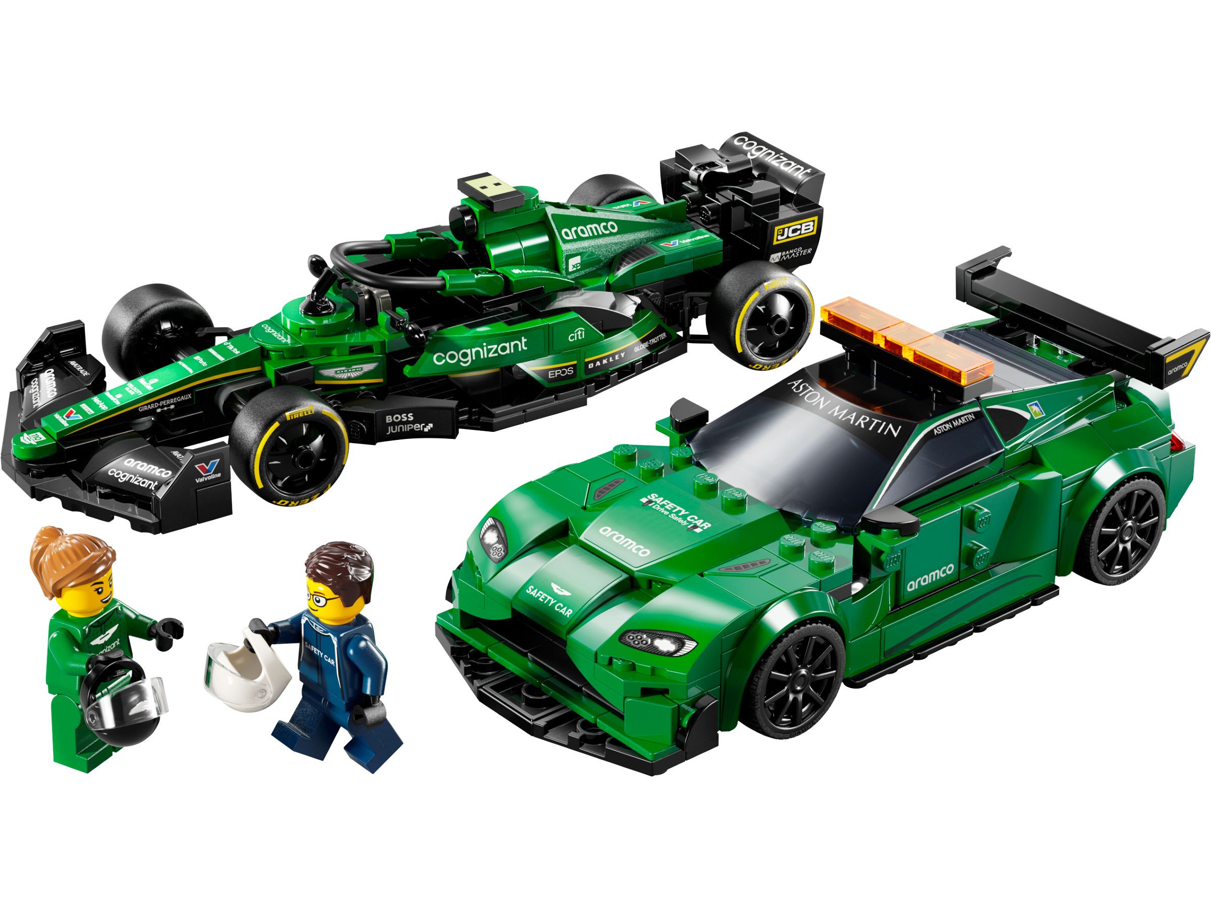 Main image of LEGO Aston Martin Vantage Safety Car & AMR23 (76925-1)