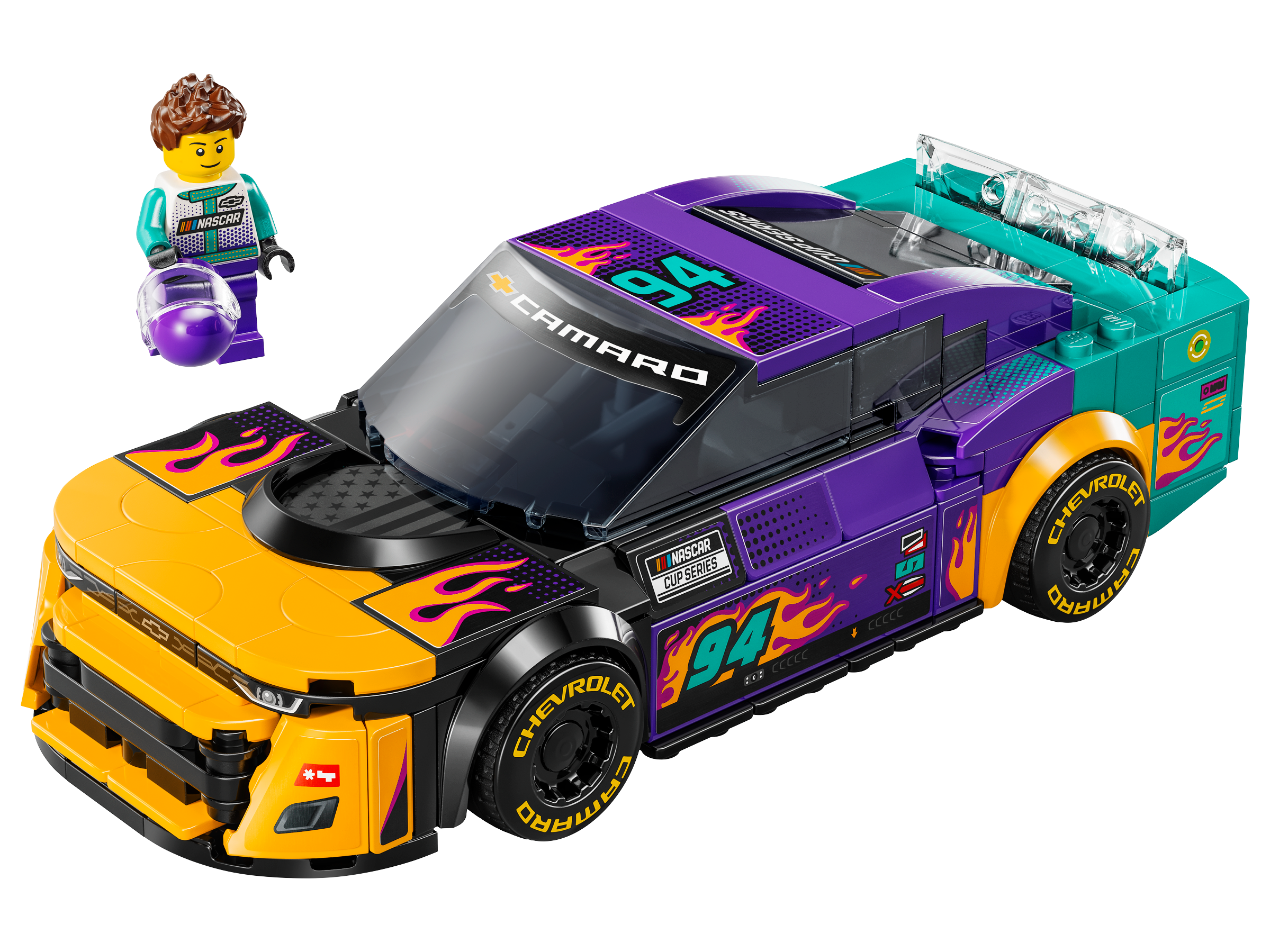 Main image of LEGO NASCAR Next Gen Chevrolet Camaro ZL1 (76935-1)