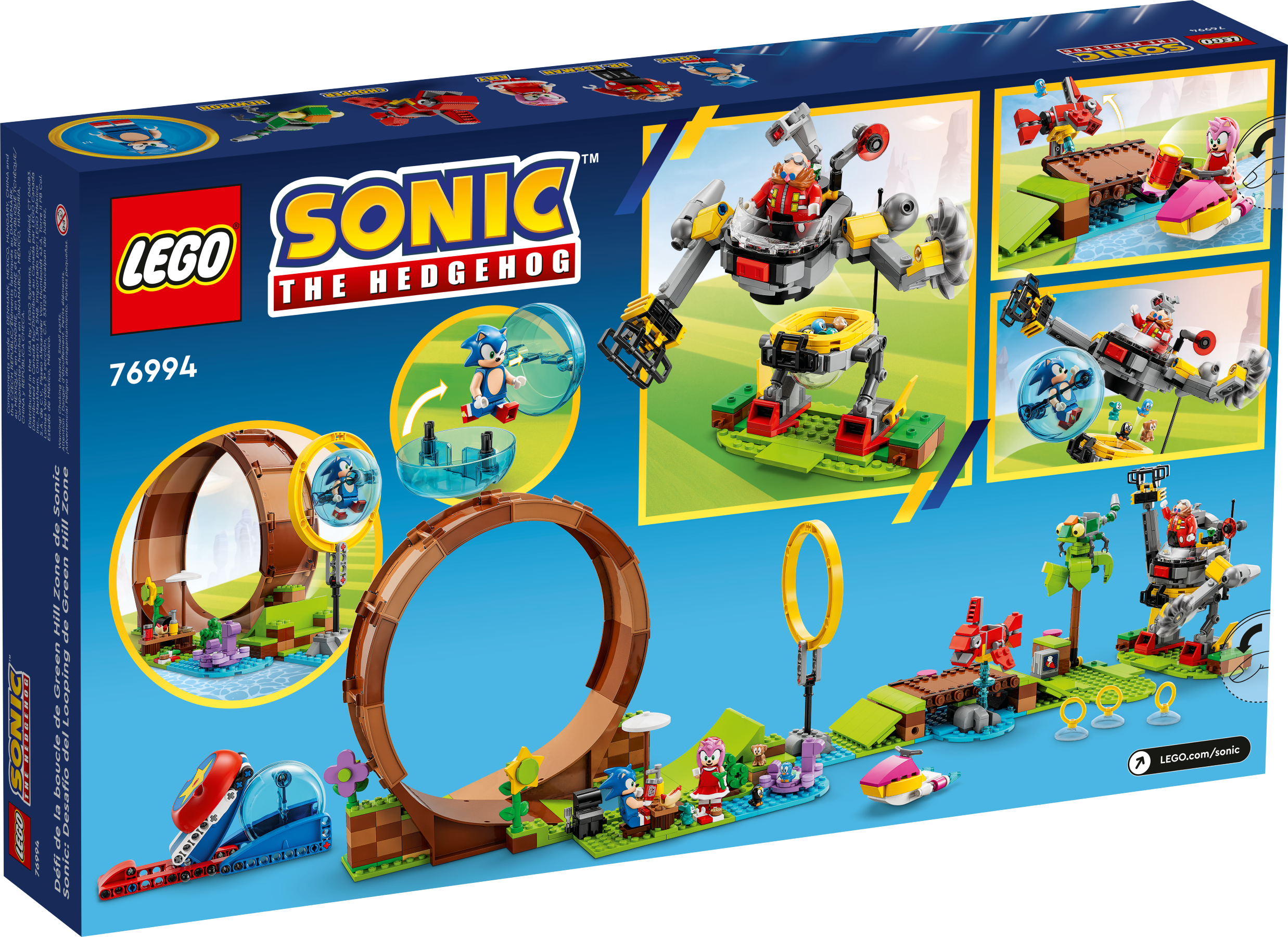LEGO® Sonic The Hedgehog™ new moulds review & MOC