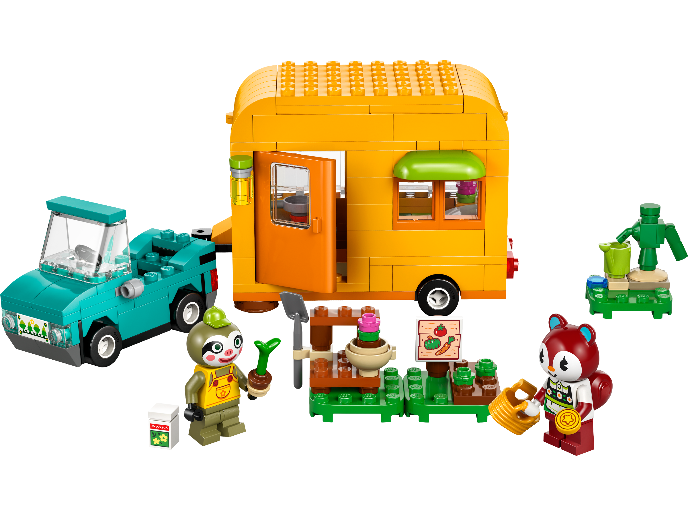 Main image of LEGO Leif's Caravan & Garden Shop (77054-1)