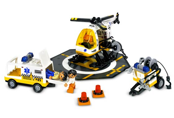 Main image of LEGO Helicopter Rescue Unit (7841-1)