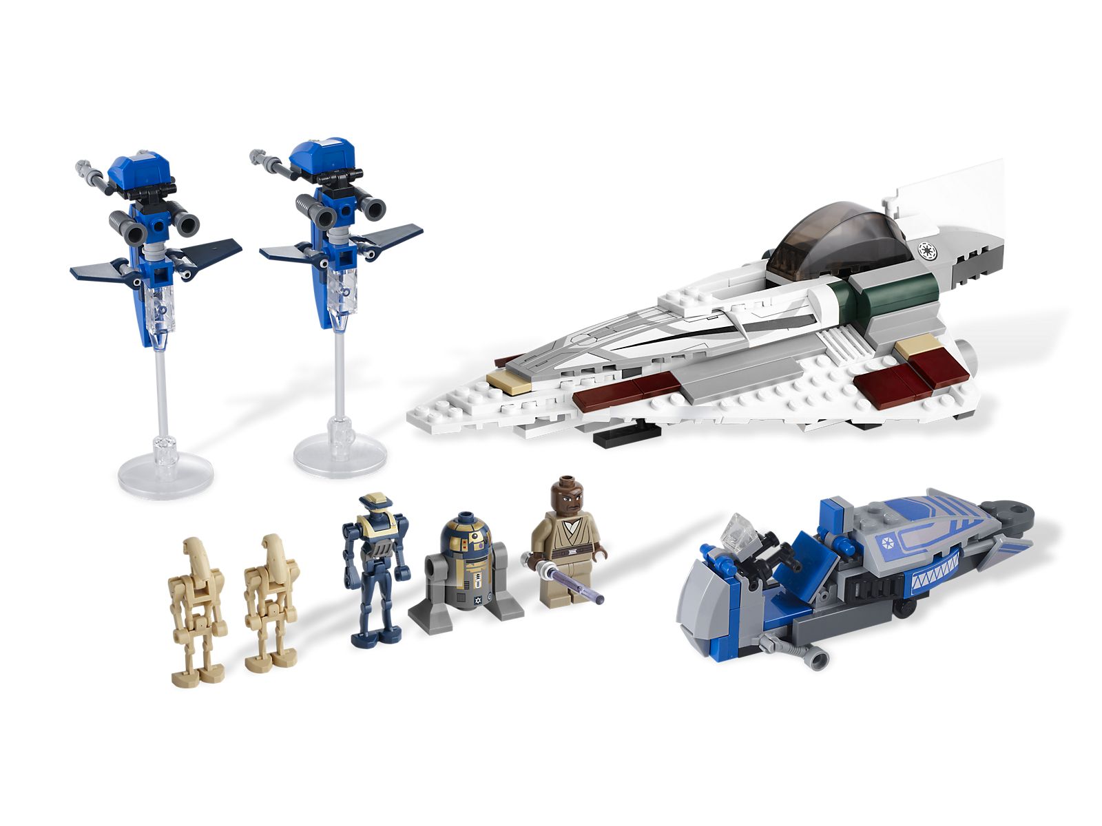 Main image of LEGO Mace Windu's Jedi Starfighter (7868-1)