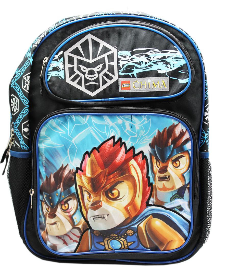 LEGO Legends of Chima Black and Blue Backpack