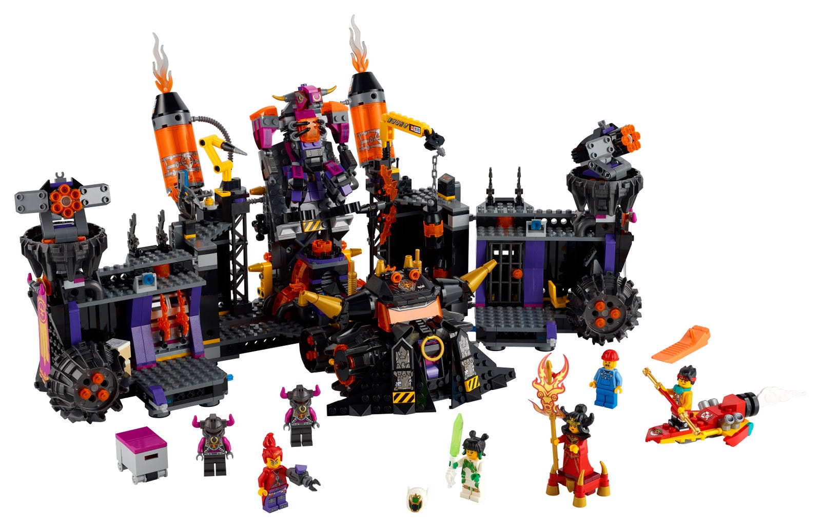 Main image of LEGO The Flaming Foundry (80016-1)