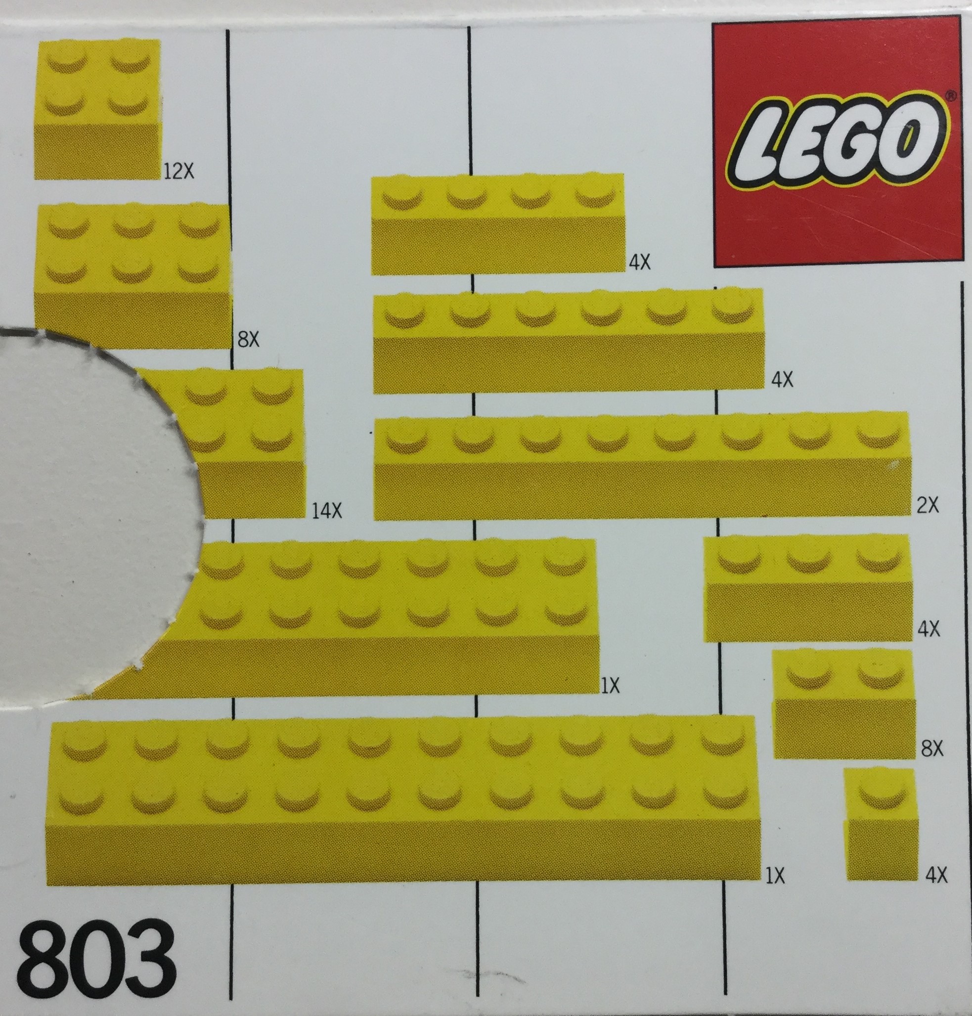 LEGO Extra Bricks Yellow
