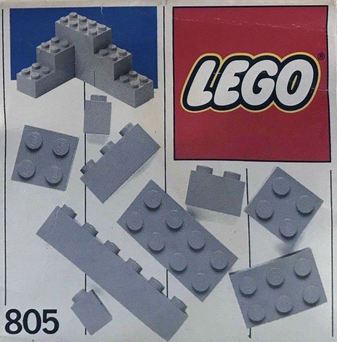 LEGO Extra Bricks Gray