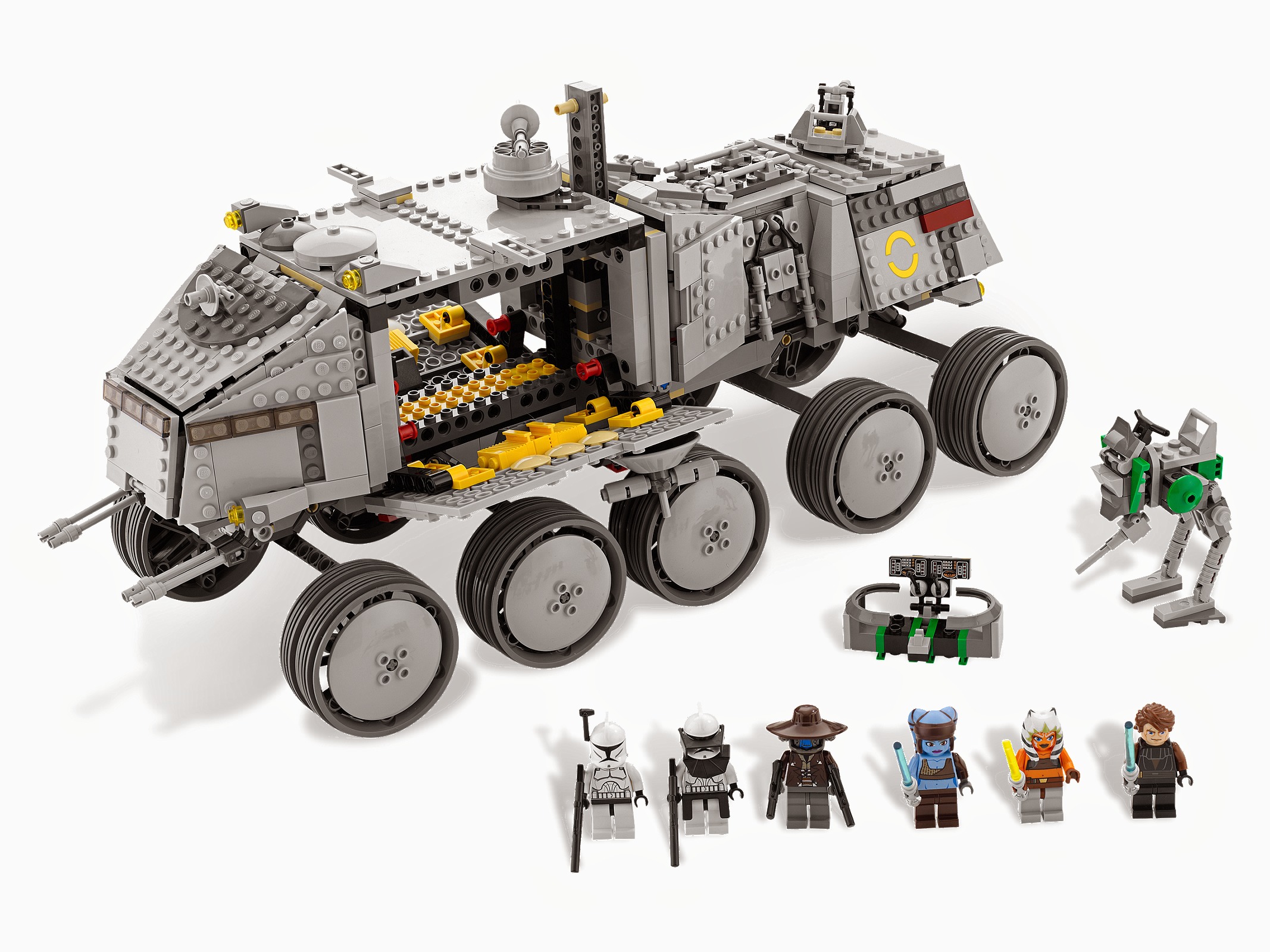 Lego - Detalhes do Set: 8098-1 - Clone-Turbo-Tank