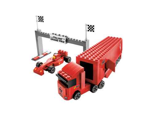 Main image of LEGO Ferrari F1 Truck 1:55 (8153-1)