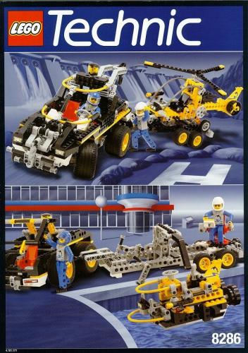 Main image of LEGO 3 In 1 Car / Amphipower (8286-1)