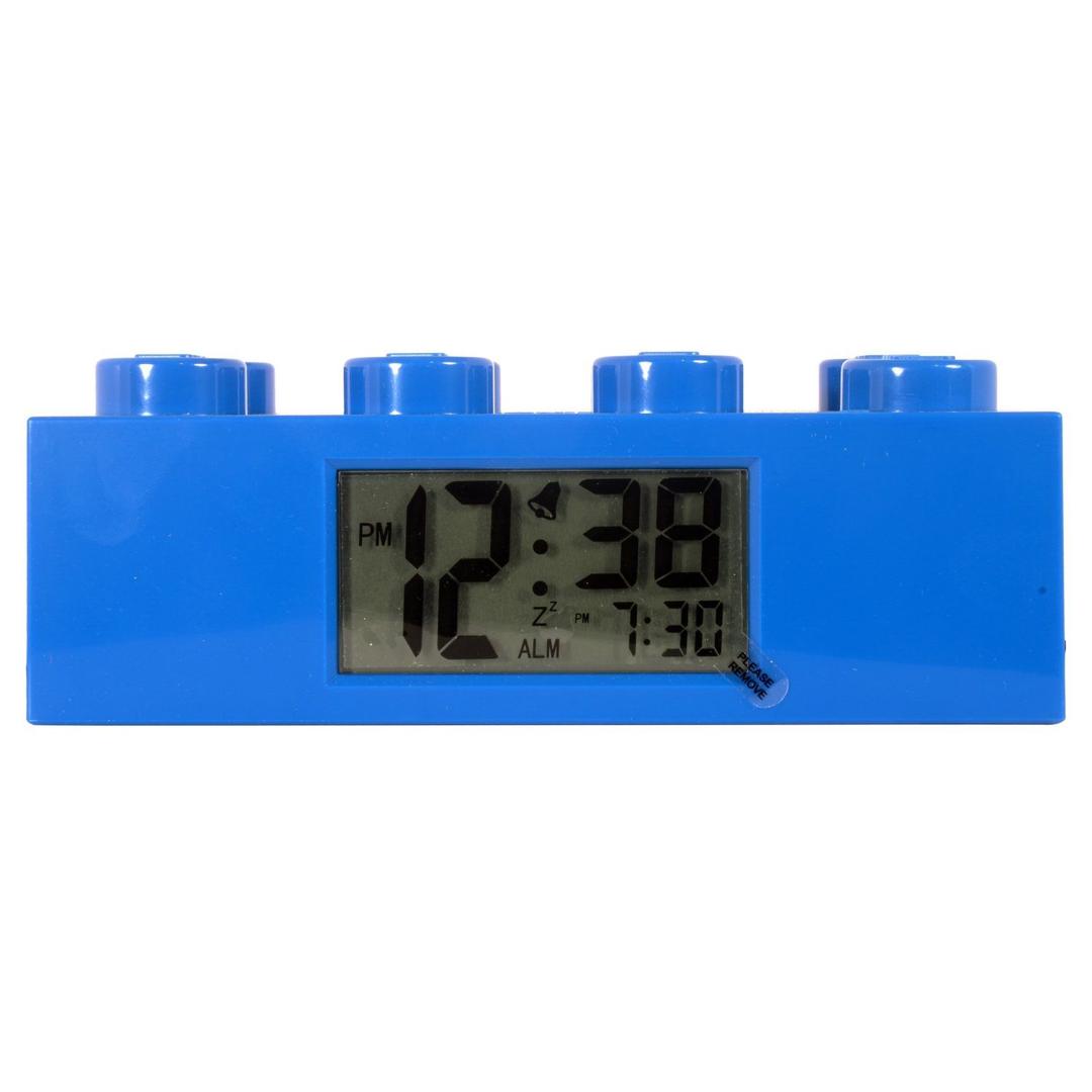 LEGO Brick Alarm Clock (Blue)