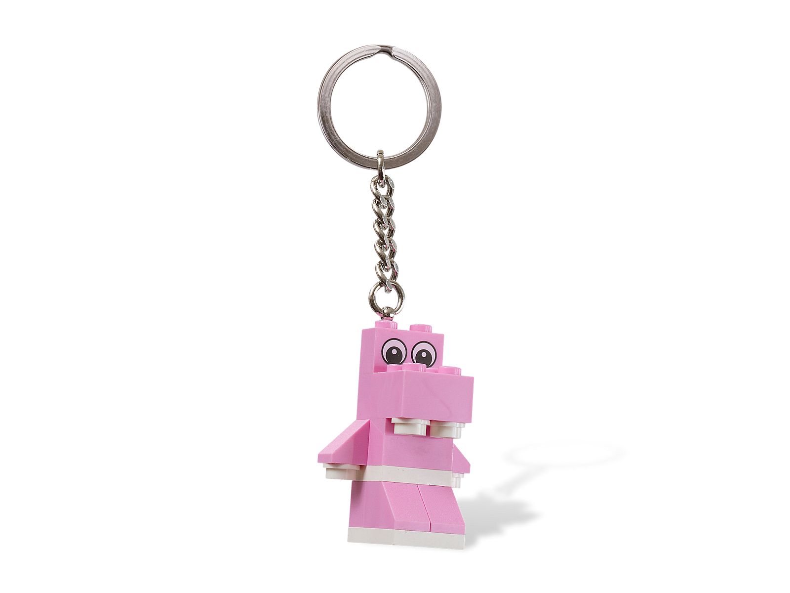 LEGO Pink Hippo Key Chain