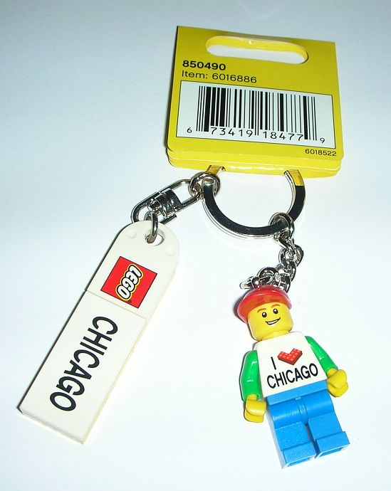 LEGO Chicago Key Chain