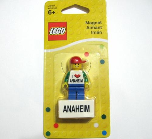 LEGO I [Heart] Anaheim Minifigure Magnet