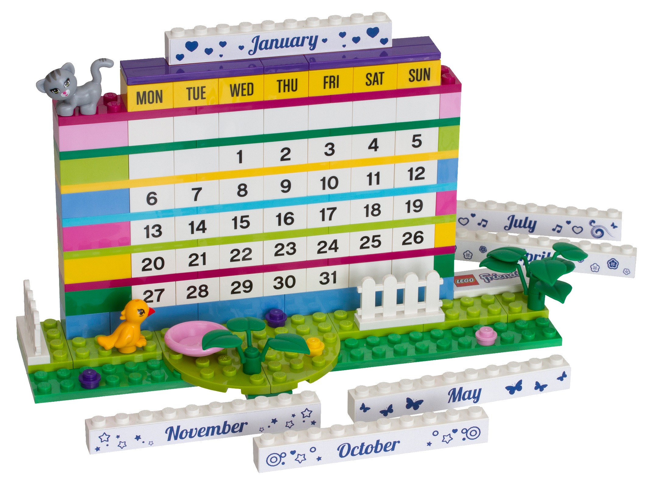 Main image of LEGO Friends Brick Calendar (850581-1)