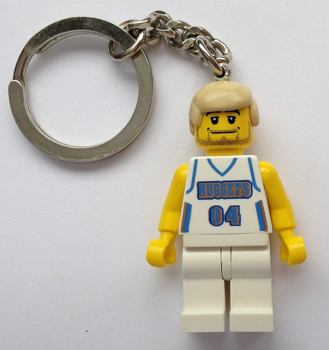 LEGO NBA, Nuggets 04 Key Chain