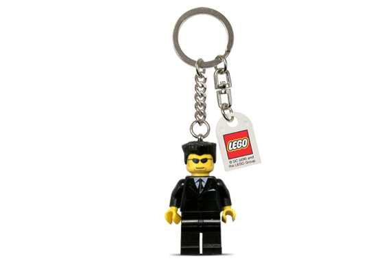 LEGO Agent Key Chain