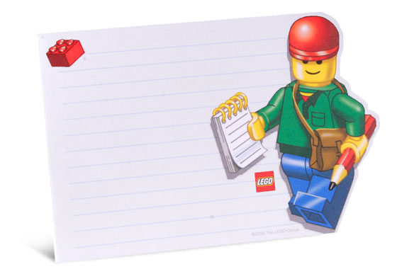LEGO Magnetic Notepad