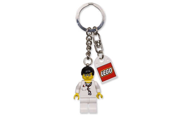 LEGO Doctor Key Chain