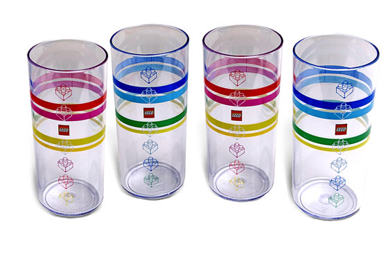 LEGO Classic Stripes Plastic Tumblers