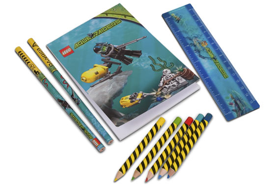 Main image of LEGO Aquaraiders Stationery Set (851954-1)