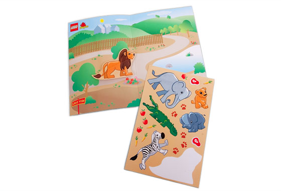 Duplo Zoo Sticker Sheet