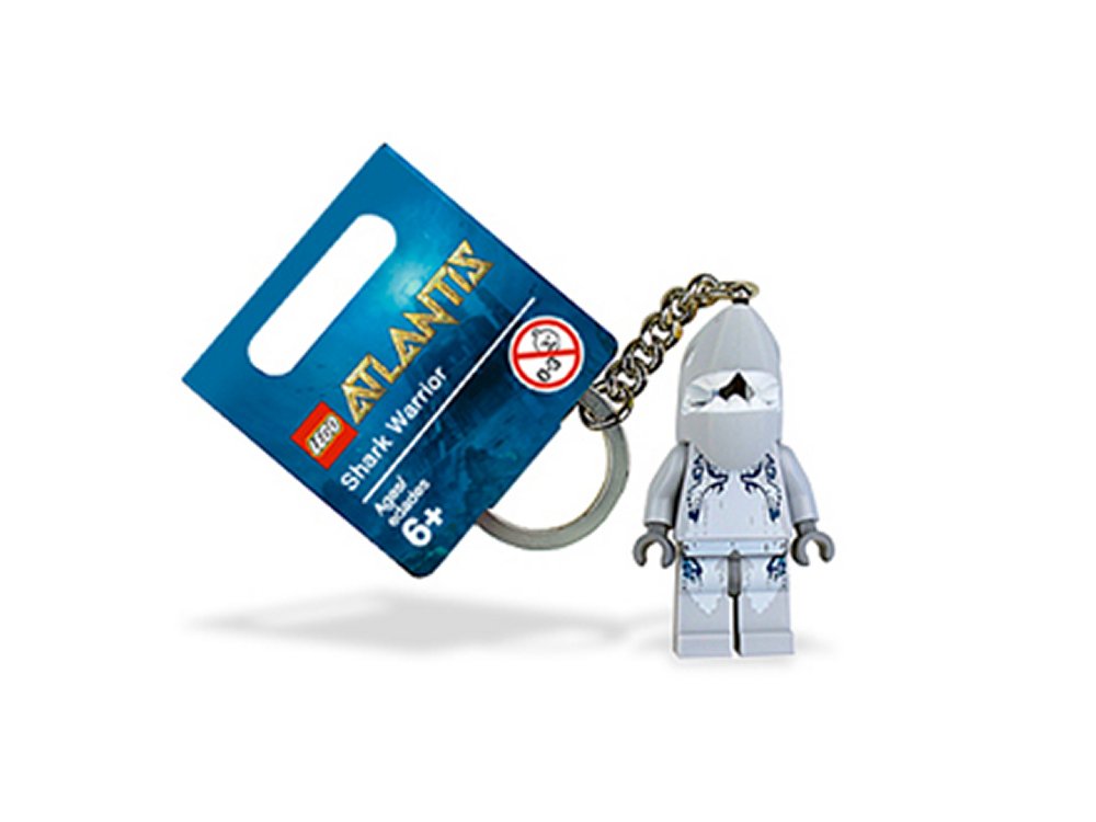 LEGO Shark Warrior Key Chain