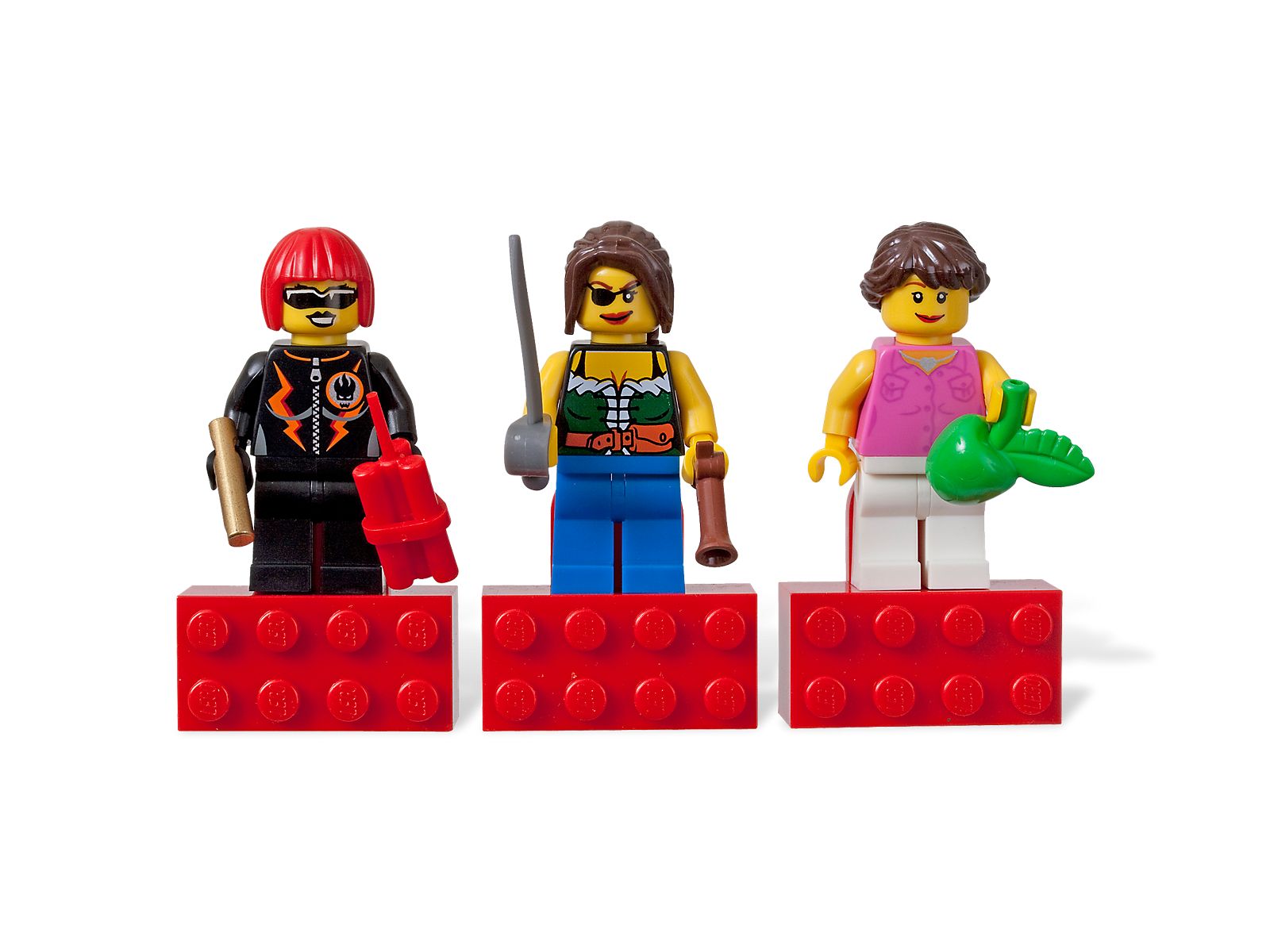 Main image of LEGO Female Minifigure Magnet Set (852948-1)