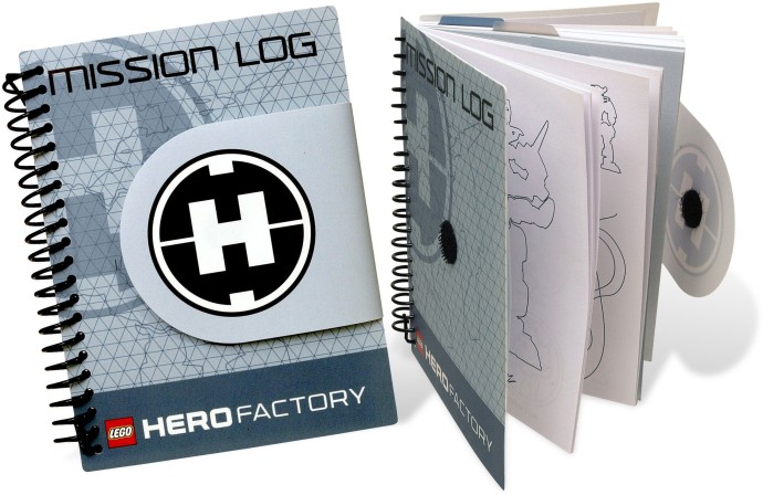 LEGO Hero Factory Mission Log Book