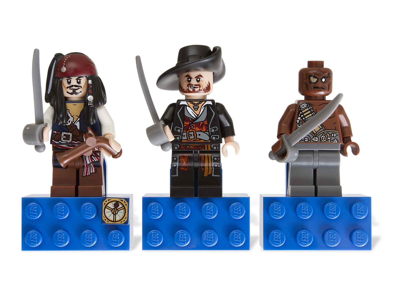 Main image of LEGO Pirates of the Caribbean Magnet Set (853191-1)