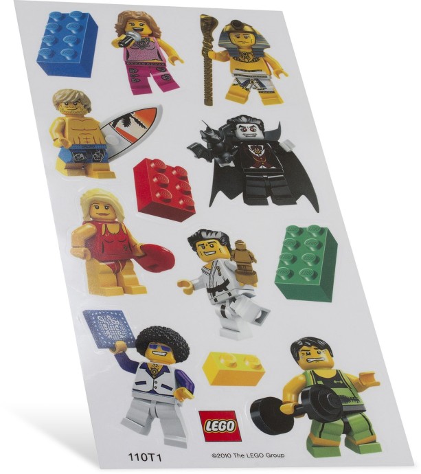 LEGO Minifigure Sticker Set