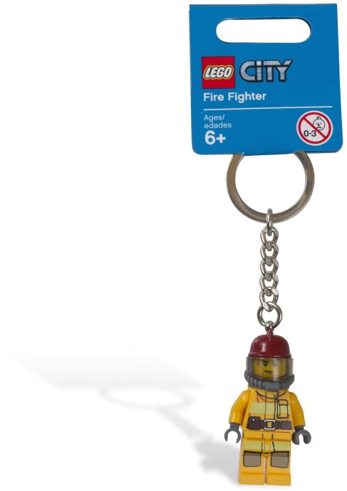 LEGO Fire Fighter Key Chain