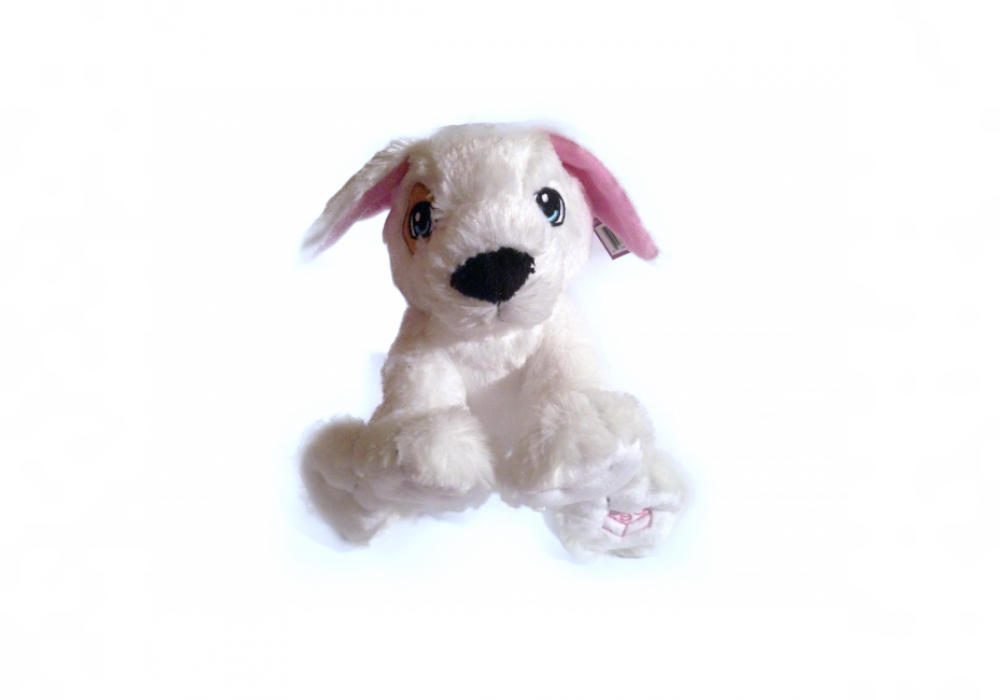LEGO Friends White Dog Puppy Plush
