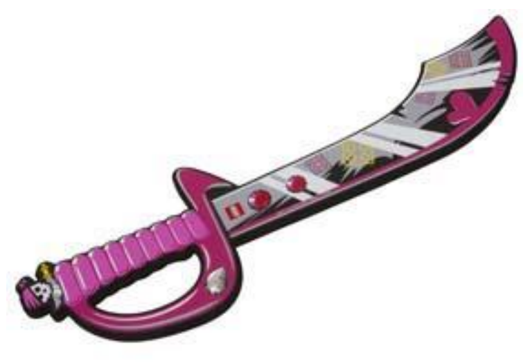 LEGO Pink Pirate Sword
